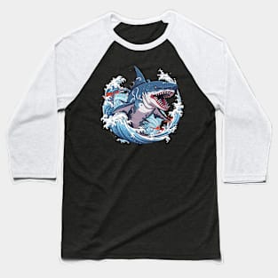 shark Baseball T-Shirt